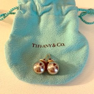 Tiffany & Co 925 SS Ball Studs